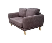Modern Stylish Brown Alaska Sofa 2 Seater - JVEES