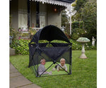 B-Lite Baby Travel Dome - Black/Green - JVEES