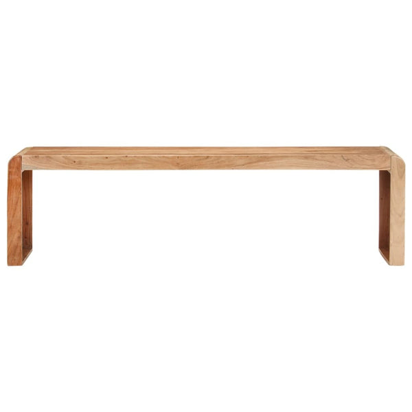 Dining Bench 160x38x45cm Solid Acacia Wood - JVEES