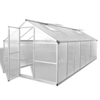 Greenhouse Reinforced Aluminium 10.53 m̴2 (4.15m x 2.32m) - JVEES
