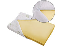 2 x Bamboo Fabric Cover Contour Memory Foam Pillow 50 x 30 cm - JVEES