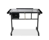 Adjustable Drawing Desk - Black and Grey - JVEES