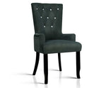 French Provincial Dining Chair - Grey - JVEES