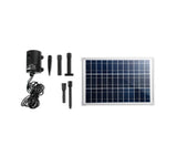 800L/H Submersible Fountain Pump with Solar Panel - JVEES