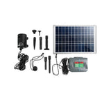 1600L/H Submersible Fountain Pump with Solar Panel - JVEES