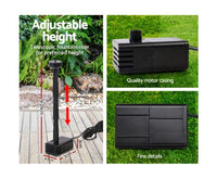 25W Solar Powered Water Pond Pump Outdoor Submersible Fountain - JVEES