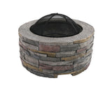 Fire Pit Outdoor Table Charcoal Fireplace Garden - JVEES