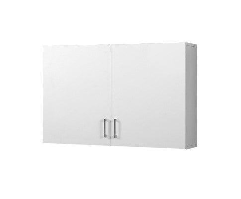 Multipurpose Storage Cupboard Organizer White - JVEES