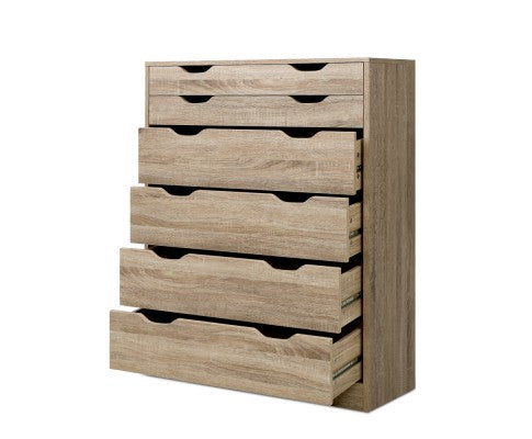 6 Chest of Drawers Tallboy - JVEES
