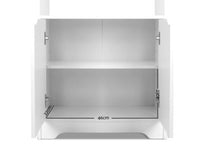 180cm Display Cabinet Shelf - White - JVEES