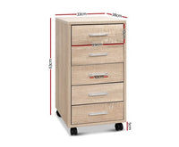 5 Drawer Filing Cabinet Storage - JVEES