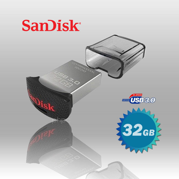 SanDisk CZ43 Ultra Fit USB 3.0  32GB USB Flash Drive