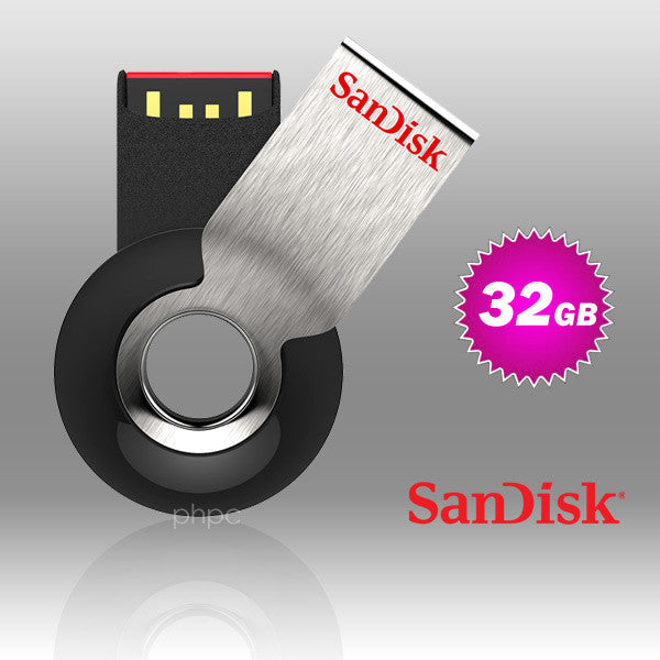 SanDisk Cruzer Orbit CZ58 32GB USB Flash Drive