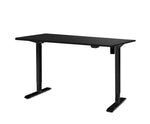 Height Adjustable Standing Desk - Black Frame with 100cm Black Top - JVEES