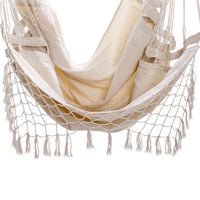 Creamy White Hanging Hammock Chair - JVEES