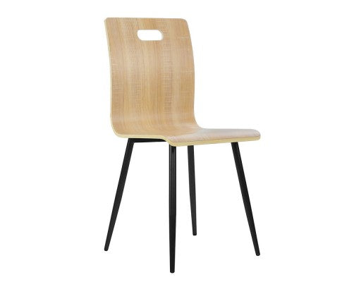 Set 4 x Wooden Bentwood Dining Chairs - JVEES