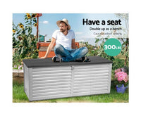 Outdoor Storage Box Bench Seat 390L - JVEES