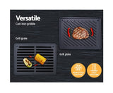 Portable Gas BBQ LPG Oven Camping Cooker Grill 2 Burners - JVEES