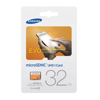 SAMSUNG 32GB MicroSDHC EVO CLASS10 UHS Upto 48MB/s (MB-MP32D) - JVEES