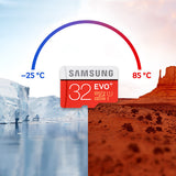 Samsung EVO PLUS 32GB Micro SD Memory Card 80R/20W MB-MC32D - JVEES