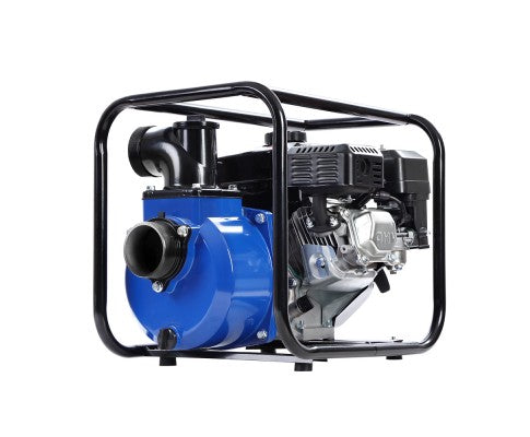 8HP 3" Petrol Water Pump Garden Irrigation Transfer Blue - JVEES