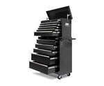 14 Drawers Toolbox Chest Cabinet Mechanic Trolley - JVEES