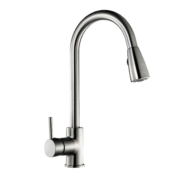Kitchen Sink Basin Mixer Faucet 360° Swivel Pull Out Spout Hose Tap
