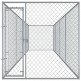 Outdoor Dog Kennel 7.6x1.9 m