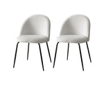 Dining Chairs Accent Chairs Armchair Kitchen Sherpa Boucle Chair White