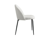 Dining Chairs Accent Chairs Armchair Kitchen Sherpa Boucle Chair White