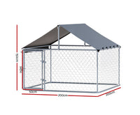 2m x 2m x 1.5m Dog Enclosure