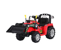 Kids Electric Ride On Bulldozer Digger Loader Remote