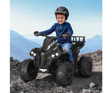 Kids Ride On Car ATV Quad Motorbike Electric Toys 12V Black