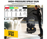 Kolner LT-712 High Pressure Washer 2200PSI 7.5LPM