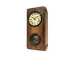 Wall Clock - Brick Mould With Pendulum