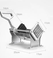 Commercial Potato Cutter Stainless Steel 3 Blade