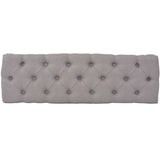 Solid Wood Bench Linen Light Grey