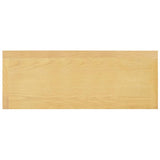 Sideboard 90x33.5x83 cm Solid Oak Wood