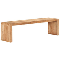 Dining Bench 160x38x45cm Solid Acacia Wood - JVEES