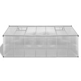 Greenhouse Reinforced Aluminium 10.53 m̴2 (4.15m x 2.32m) - JVEES