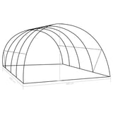 Greenhouse with Galvanised Steel Frame - 4x4x2 m - JVEES