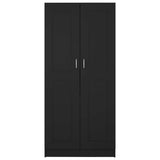 Wardrobe Black 82.5x51.5x180cm