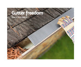 Set of 60 Gutter Guard Guards Aluminium Leaf Mesh 100x20cm - JVEES