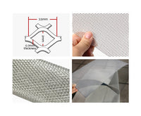 Set of 60 Gutter Guard Guards Aluminium Leaf Mesh 100x20cm - JVEES