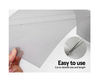 Set of 60 Gutter Guard Guards Aluminium Leaf Mesh 100x20cm - JVEES