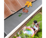 Set of 60 Gutter Guard Guards Aluminium Leaf Mesh 100x20cm - JVEES