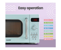 20L Microwave Oven 800W 8 Cooking Settings - Green - JVEES