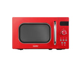 20L Microwave Oven 800W - 8 Cooking Settings - Red - JVEES