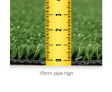 Artificial Grass 20SQM Polyethylene Lawn Flooring 2X10M Olive Green - JVEES