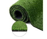 Artificial Grass 20SQM Polyethylene Lawn Flooring 2X10M Olive Green - JVEES